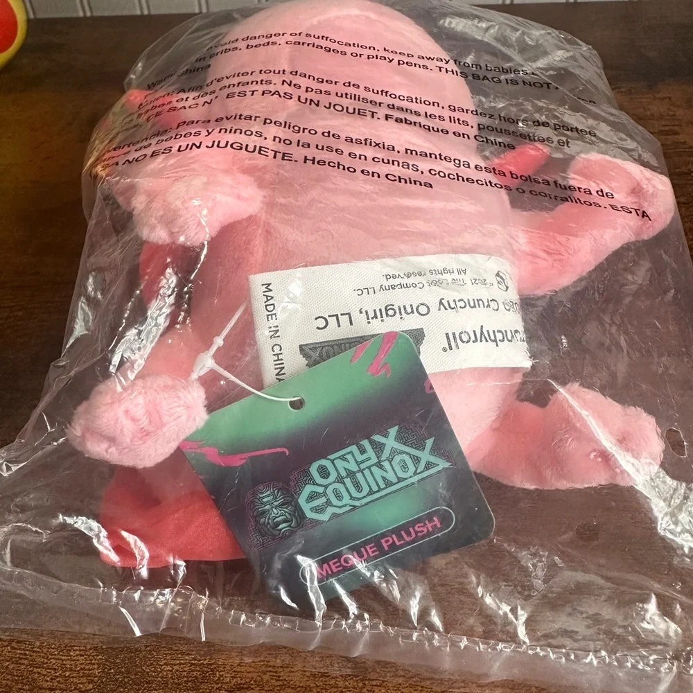 Axolotl Toy- pink push - new !